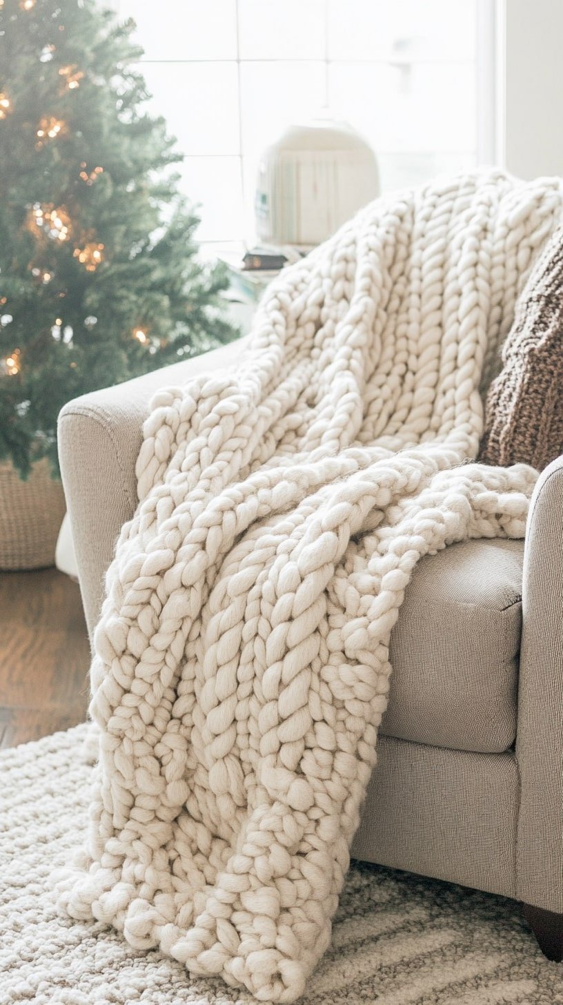 Oversized Knit Throws