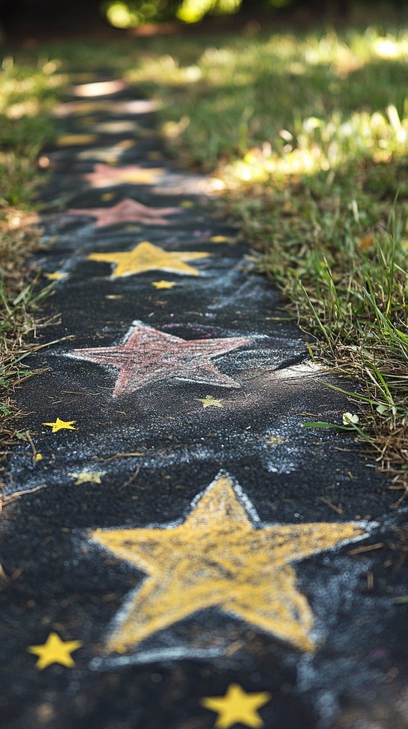 Painted Lawn Stars