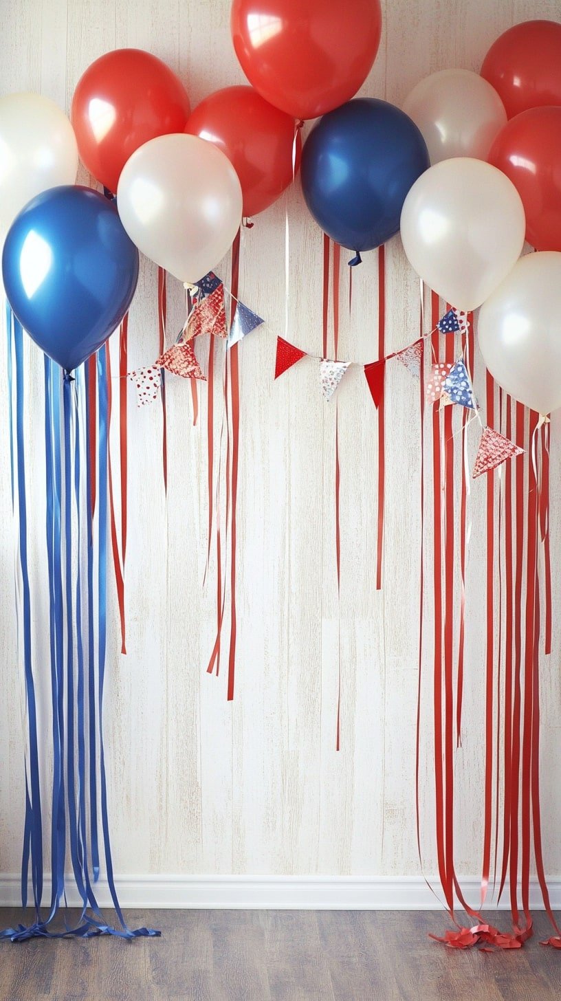Patriotic Photo Booth Backdrop