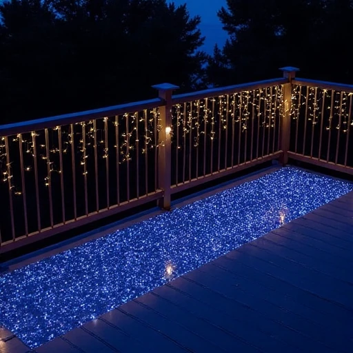 Starry Deck Effects with Fiber Optics